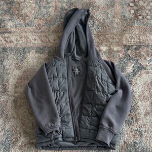 Abercrombie Kids Charcoal Quilted Jacket